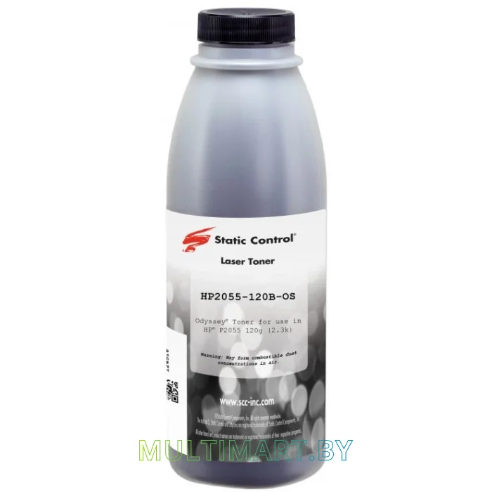 Тонер Static Control HP2055-120B-OS